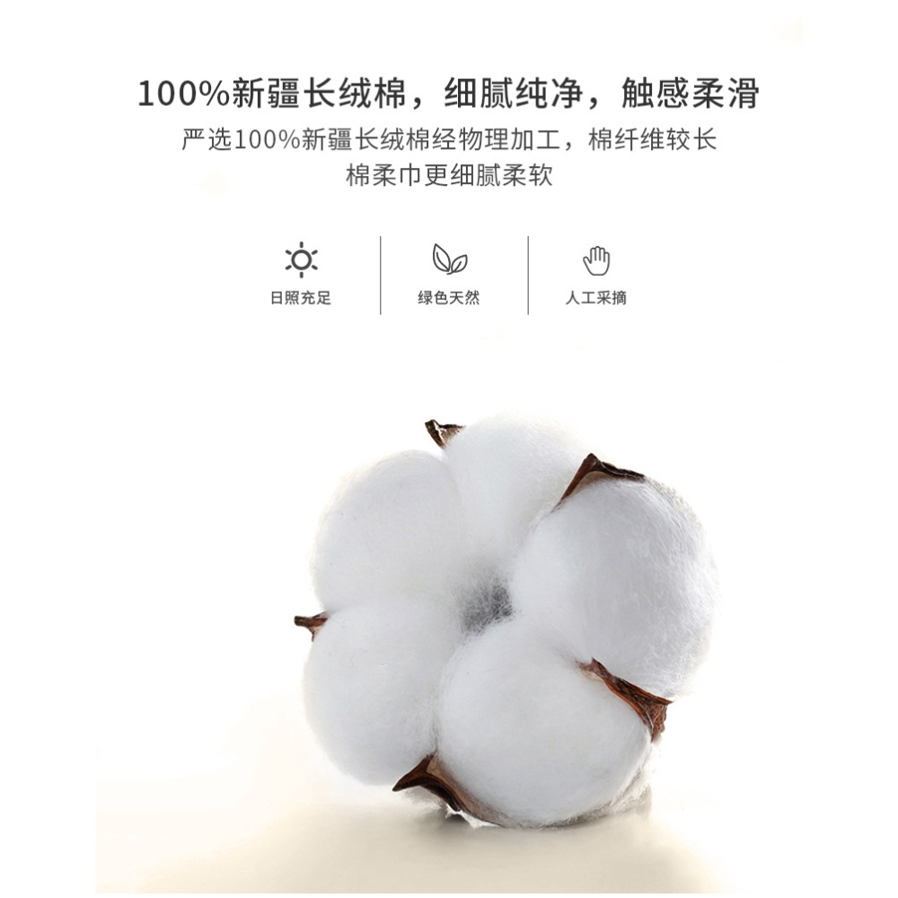 駱易家洗臉巾純棉一次性加厚抽取式棉柔巾全棉男女幹濕兩用潔面巾-細節圖10