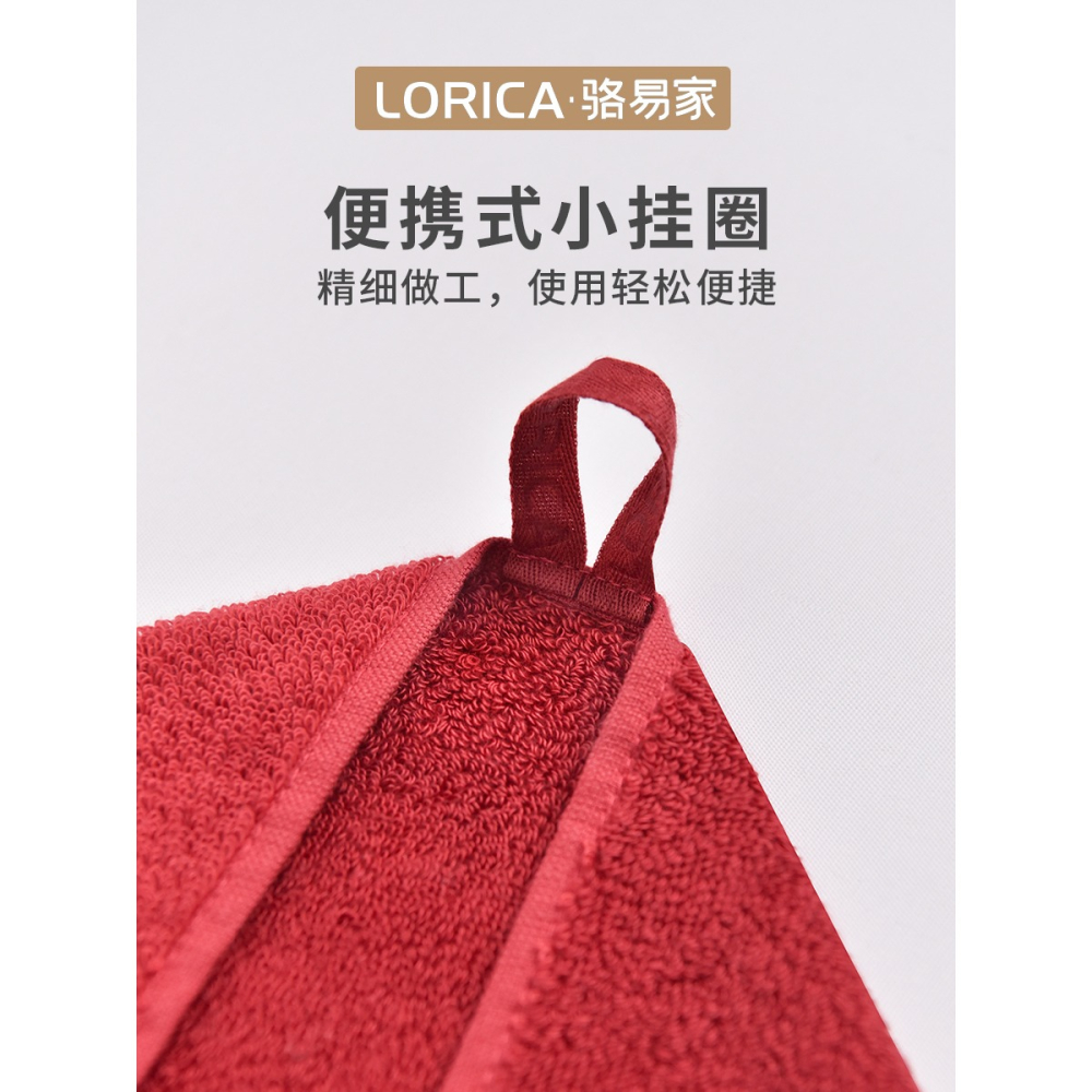 駱易家全棉家用情侶毛巾純棉洗臉加大加厚敷臉巾吸水不掉毛臉巾-細節圖5