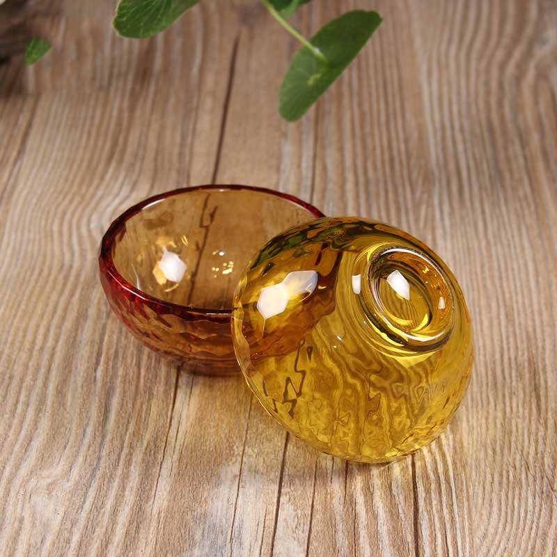 佛教用品 6CM水晶供水碗 琉璃供杯 供佛水碗佛堂擺件7個一套-細節圖2