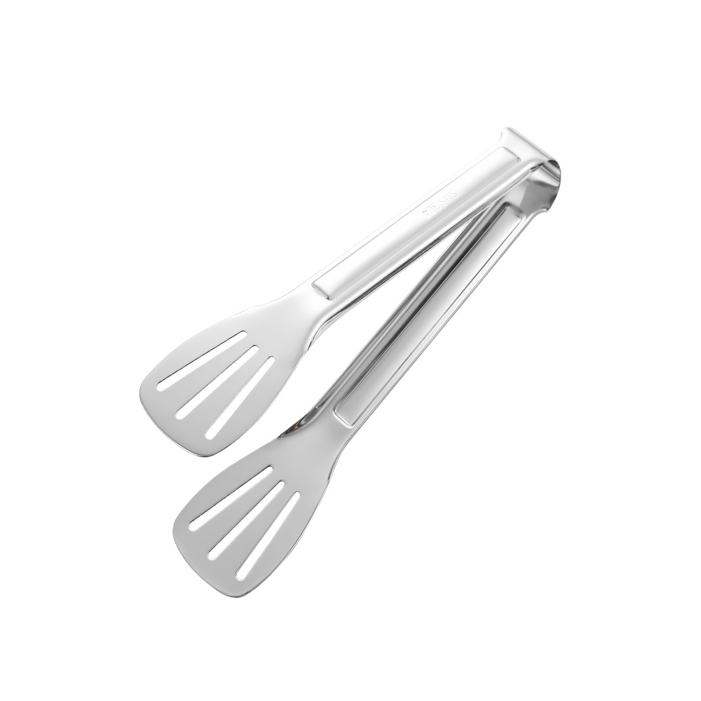 廚房不銹鋼防燙耐高溫食物食品夾牛排烤肉烤魚牛排麪包夾子燒烤夾-細節圖5