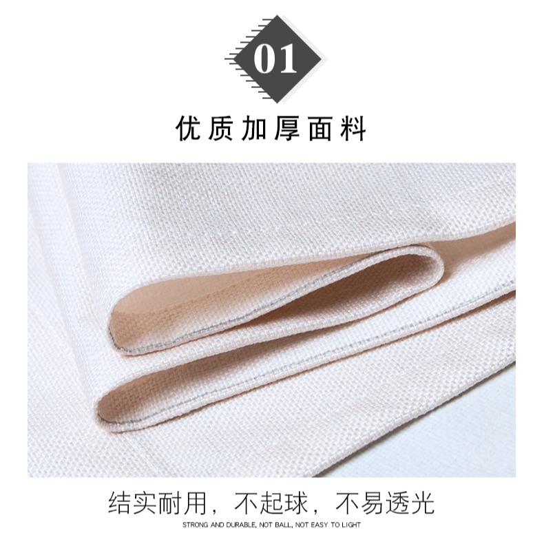 中式門簾隔斷簾擋風廚房免打孔裝飾臥室福字家用遮擋半簾布藝定製-細節圖10