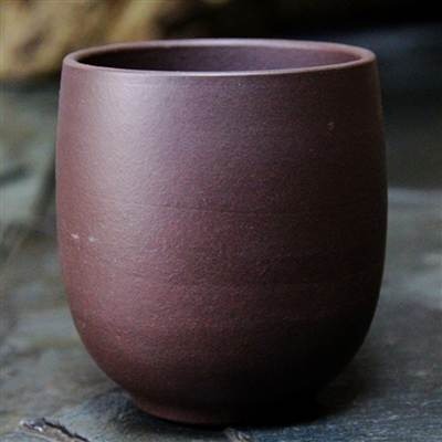 紫砂功夫茶杯宜興原礦紫泥個人主人品茗杯單紫砂杯茶碗杯子小口杯1入 --細節圖3