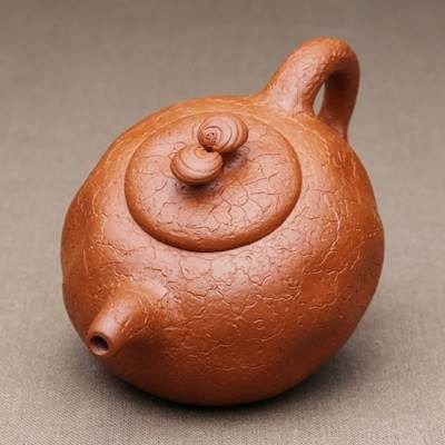 原礦朱泥紫砂壺 供春紫砂壺 朱泥小品紫砂壺 功夫紫砂壺 140cc1入 --細節圖2