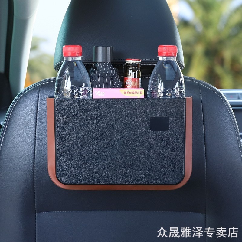 適用蔚來ES6 ES8 EC6 ET7汽車內飾用品改裝飾配件專用車載垃圾桶-細節圖3