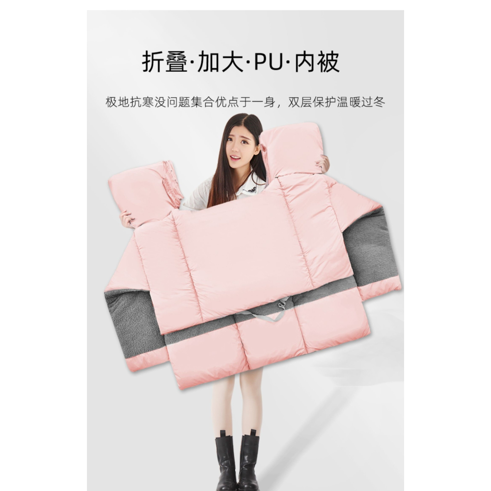 雅迪小牛愛瑪九號冬季電動車擋風被PU皮超加厚加絨雙層防雨防風罩-細節圖5