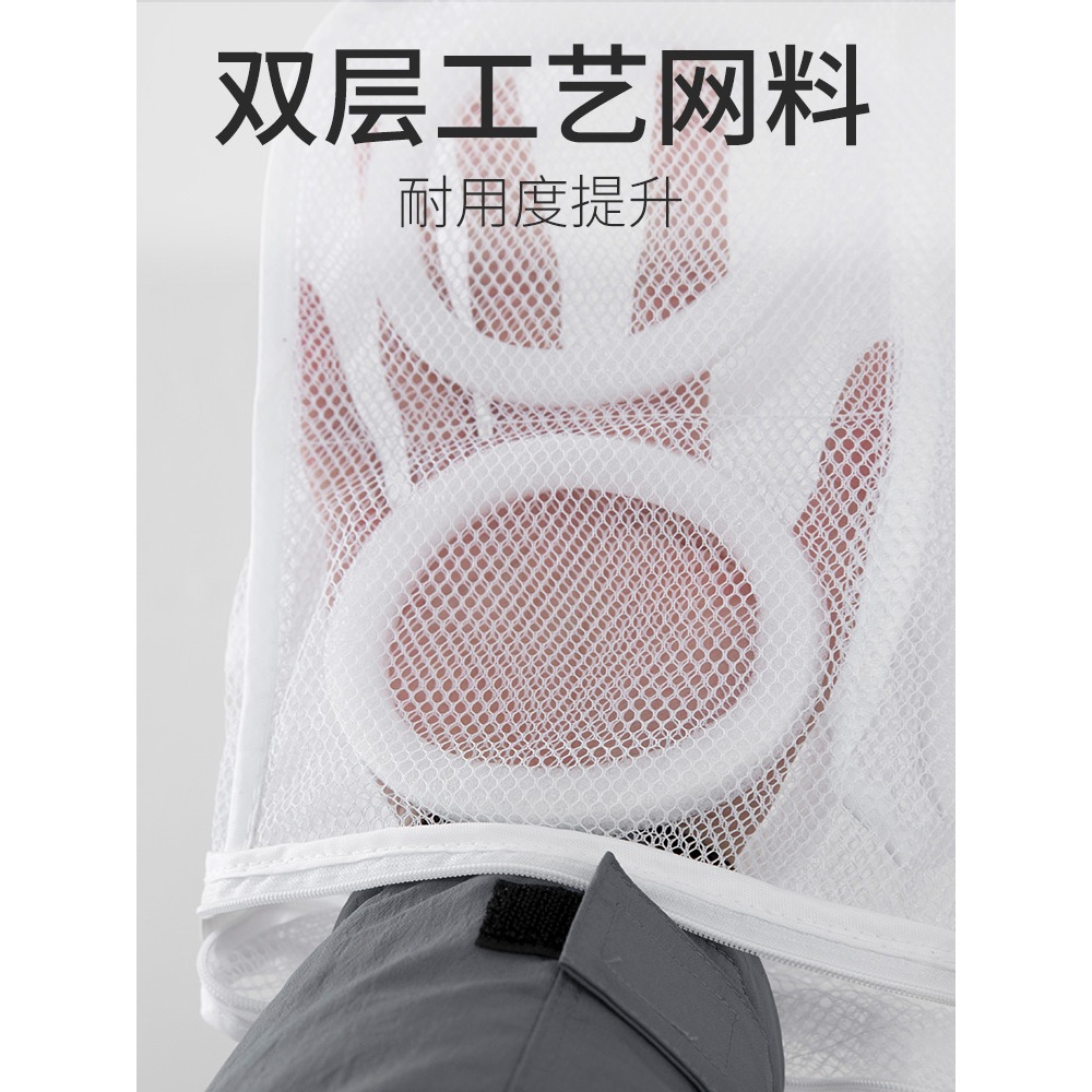 洗鞋袋洗衣機專用護洗袋家用大號鞋子通用機洗網袋防變形洗鞋神器-細節圖2