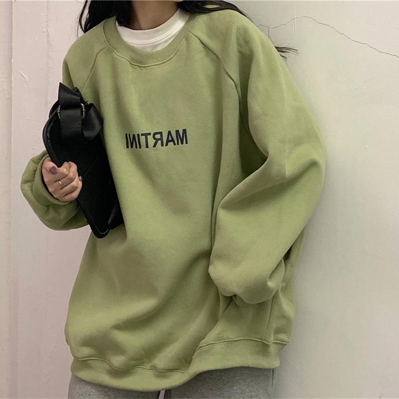 超火cec加絨加厚衛衣女冬季韓版潮ins慵懶風bf學生寬松上衣服外套-細節圖3