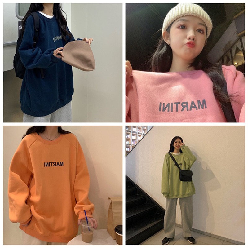 超火cec加絨加厚衛衣女冬季韓版潮ins慵懶風bf學生寬松上衣服外套-細節圖5