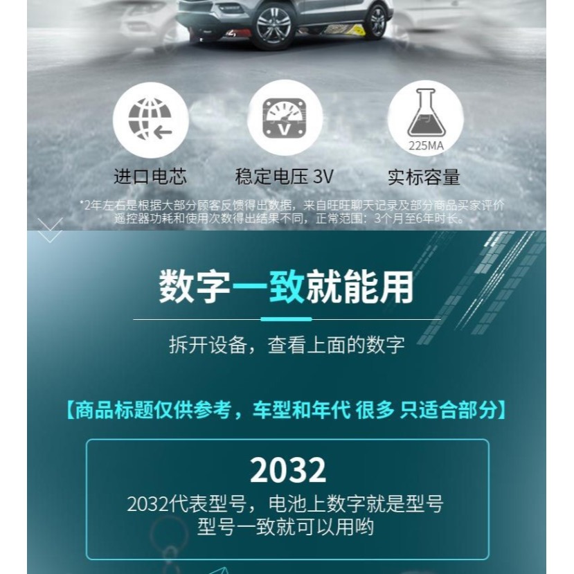 奔馳車鑰匙電池GLE450 GLS350d GLS400 GLS320智能遙控器電子-細節圖6