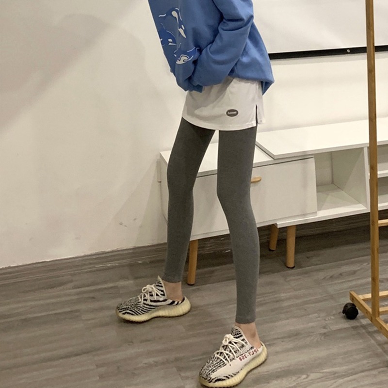 衛衣打底神器半身裙女秋冬韓版新款搭配毛衣疊穿內搭白邊下擺襯裙-細節圖5