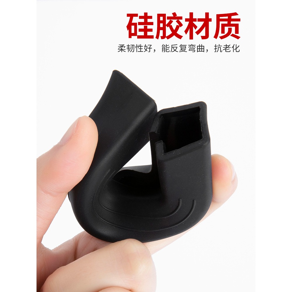 鍋耳朵防燙鍋把手鍋耳套雙耳防燙手套硅膠鍋把套隔熱耐高溫防滑-細節圖2
