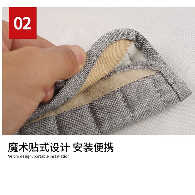 柔軟防磨安全帶護肩套加長護肩短絨通用轎車貨車保險帶套65釐米-細節圖3
