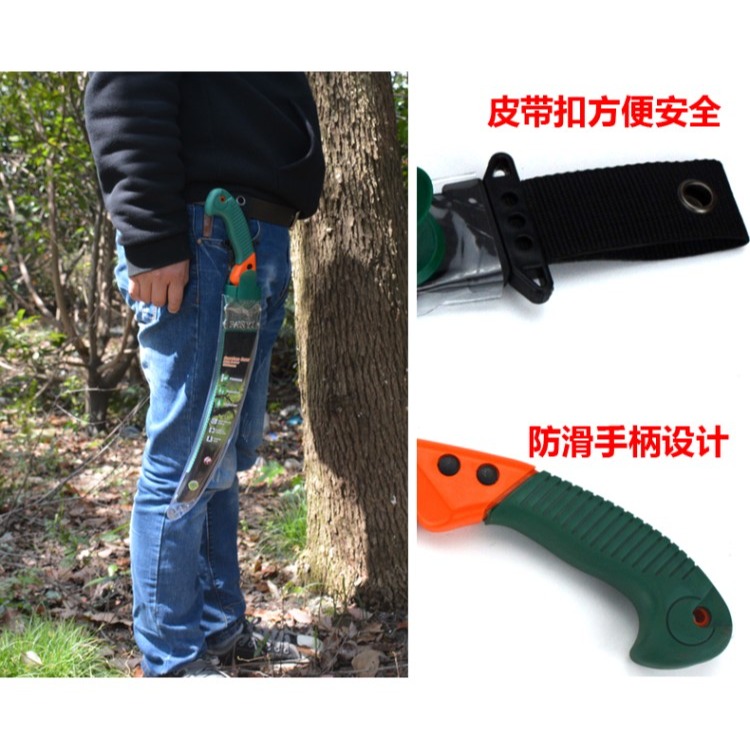 鋸子樹枝鋸手工鋸園林鋸木工鋸子園藝伐木戶外腰鋸果枝果樹手鋸套-細節圖9