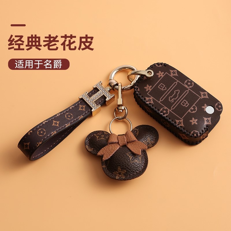 名爵6鑰匙套hs銳行gs銳騰mg6/3個性zs專用gt女士高檔汽車鑰匙包扣-細節圖4