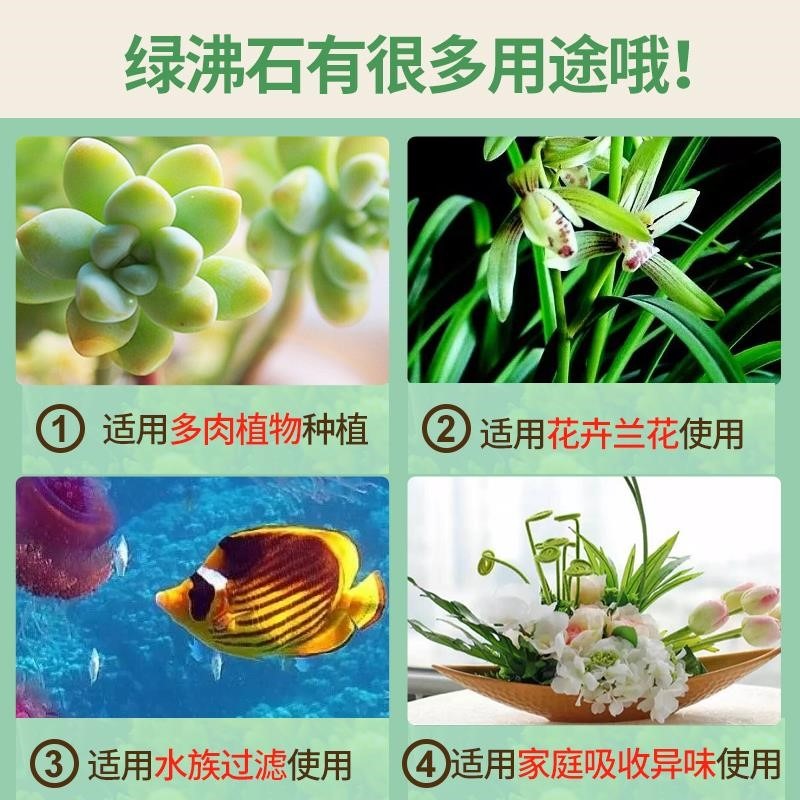 綠沸石多肉配土多肉專用顆粒土營養土鋪面石拌土透氣防蟲預防爛根-細節圖3