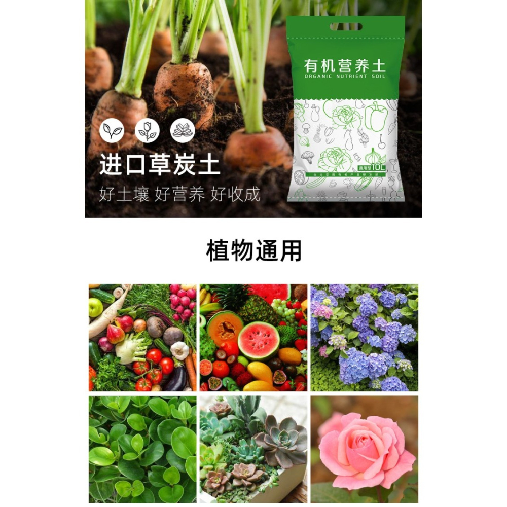 多肉營養土種菜蔬菜通用型種植花土壤盆栽種花泥土家用珍珠巖韭菜-細節圖8