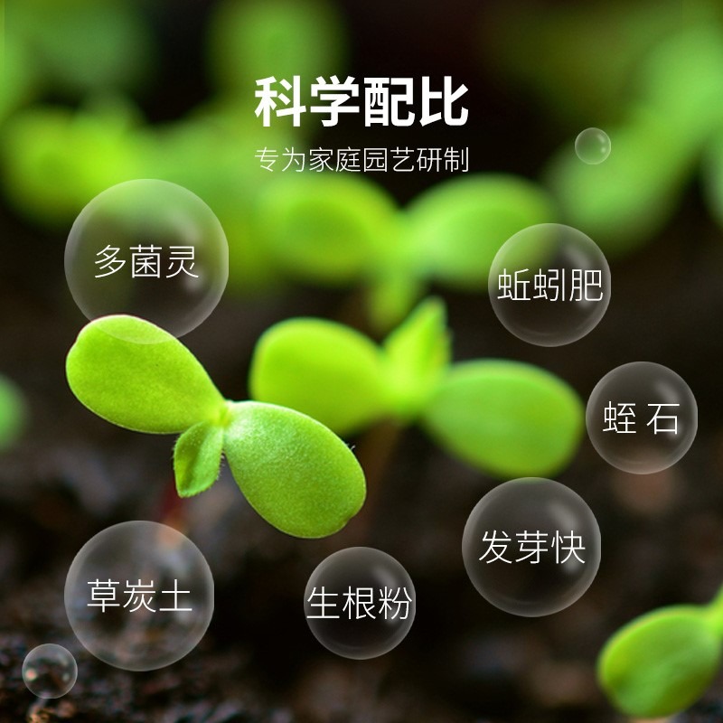 營養土種菜專用黑土壤養花土通用型多肉盆栽家用種植蔬菜泥炭種花-細節圖4