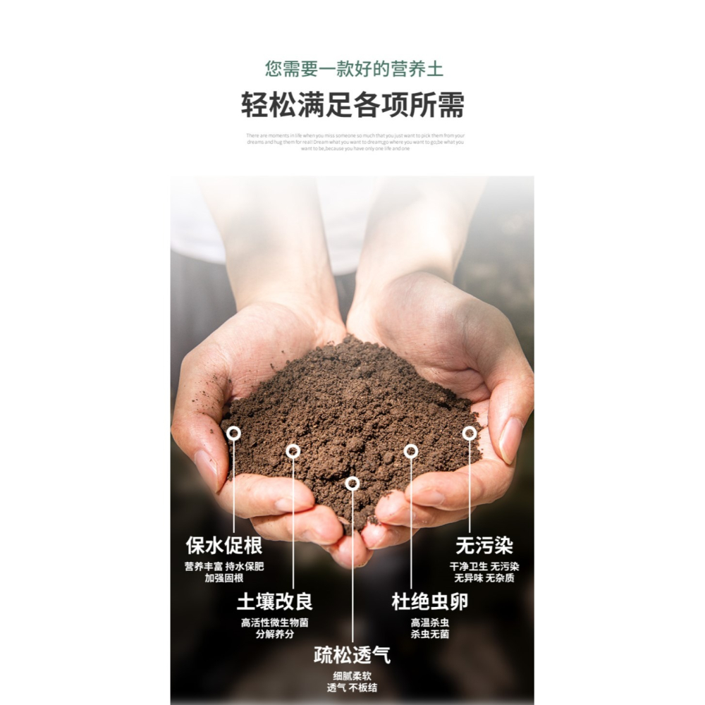 營養土種菜專用黑土壤養花土通用型多肉盆栽家用種植蔬菜泥炭種花-細節圖10