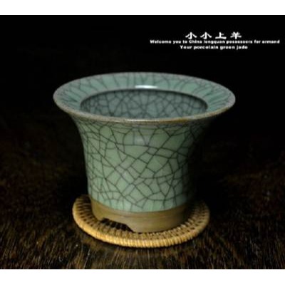 龍泉青瓷陶瓷植物/花卉盆景盆多肉盆菖蒲盆-細節圖2