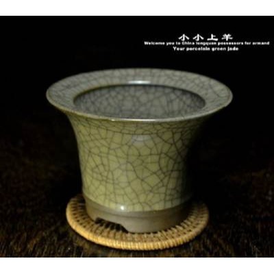 龍泉青瓷陶瓷植物/花卉盆景盆多肉盆菖蒲盆-細節圖3