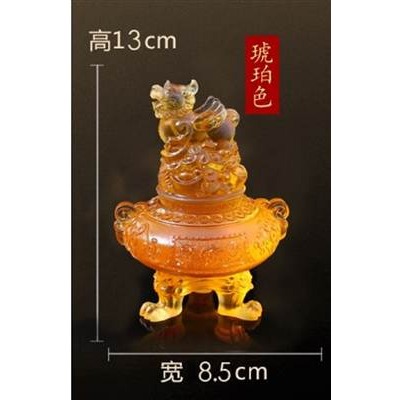 振翅得財琉璃擺件豬年擺設財運擺放生肖吉祥物-細節圖2