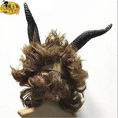 電影真人版同款美女與野獸面具頭套cosplay 萬聖節王子野獸面具牛-細節圖3