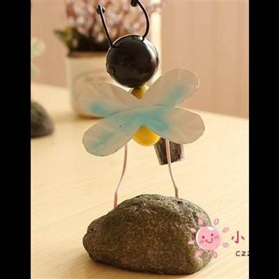 創意鐵皮娃娃擺件可愛小蜜蜂擺件-細節圖3