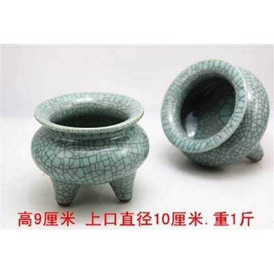 開光三足香爐擺件-細節圖2