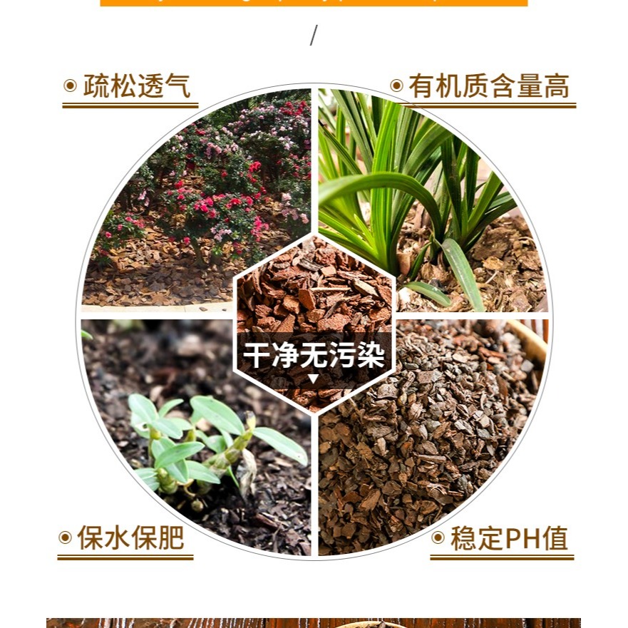 發酵松樹皮腐熟松磷蘭花土專用營養土鐵皮石斛蘭科多肉栽培基質-細節圖10