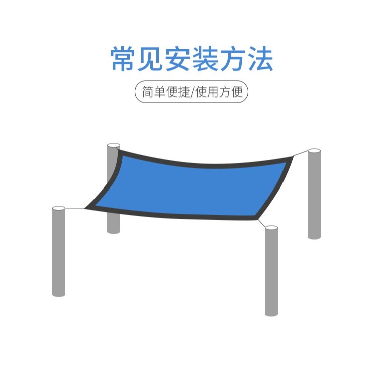 藍色遮陽網加密加厚防曬網遮陰花卉大棚農用養殖庶太陽紗網防老化-細節圖10