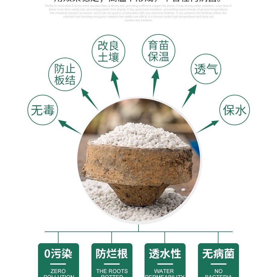 園藝珍珠巖大顆粒種養花育苗珍珠巖專用種植養花用通用型進口-細節圖10