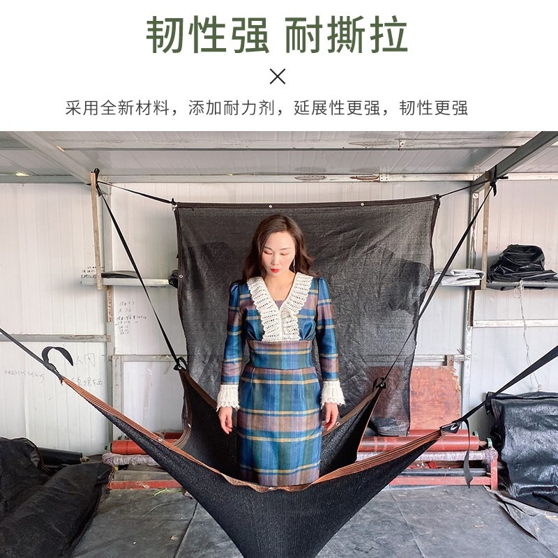 綠色遮陽網加厚加密防曬網花卉隔熱網戶外庭院游泳池遮光網環保網-細節圖2
