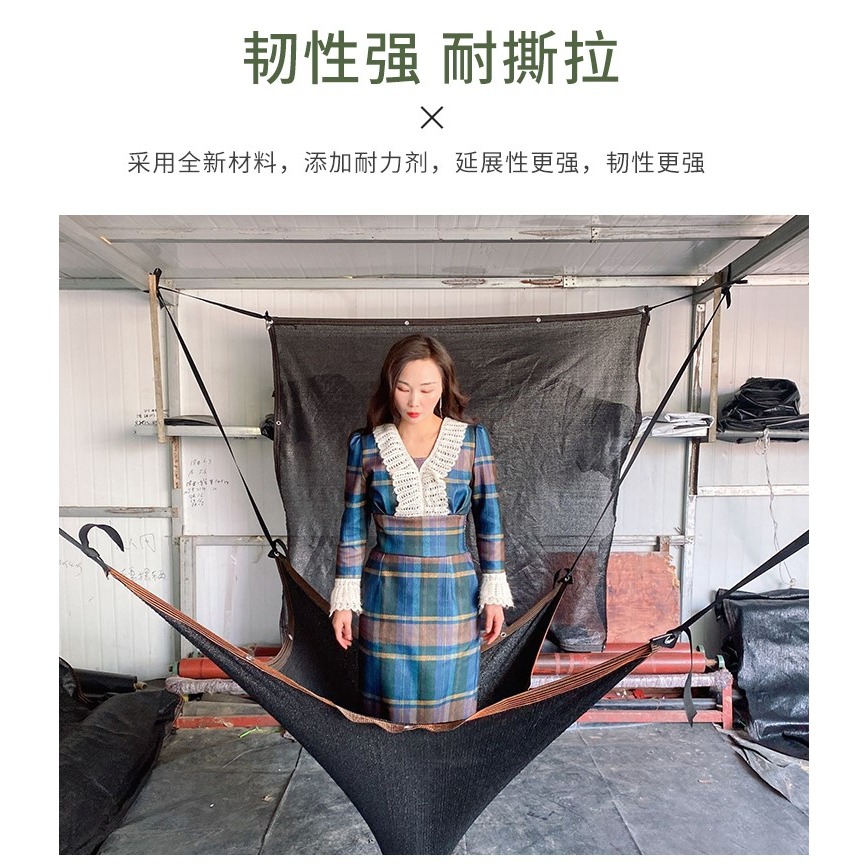 綠色遮陽網加厚加密防曬網花卉隔熱網戶外庭院游泳池遮光網環保網-細節圖10