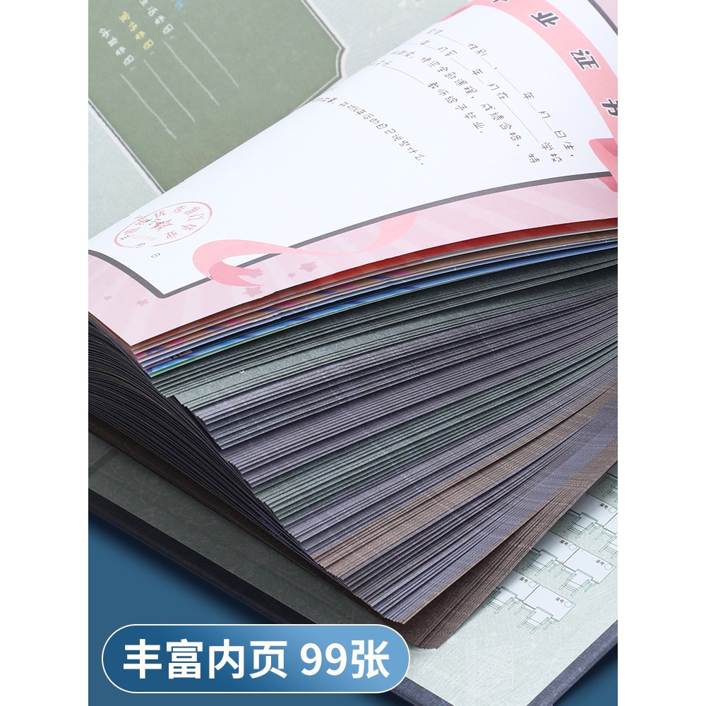 同學錄小學生六年級男生女生畢業留言紀念冊創意3D浮雕初中學生成長紀念通訊錄高顏值會記錄視頻的活頁留言冊-細節圖4