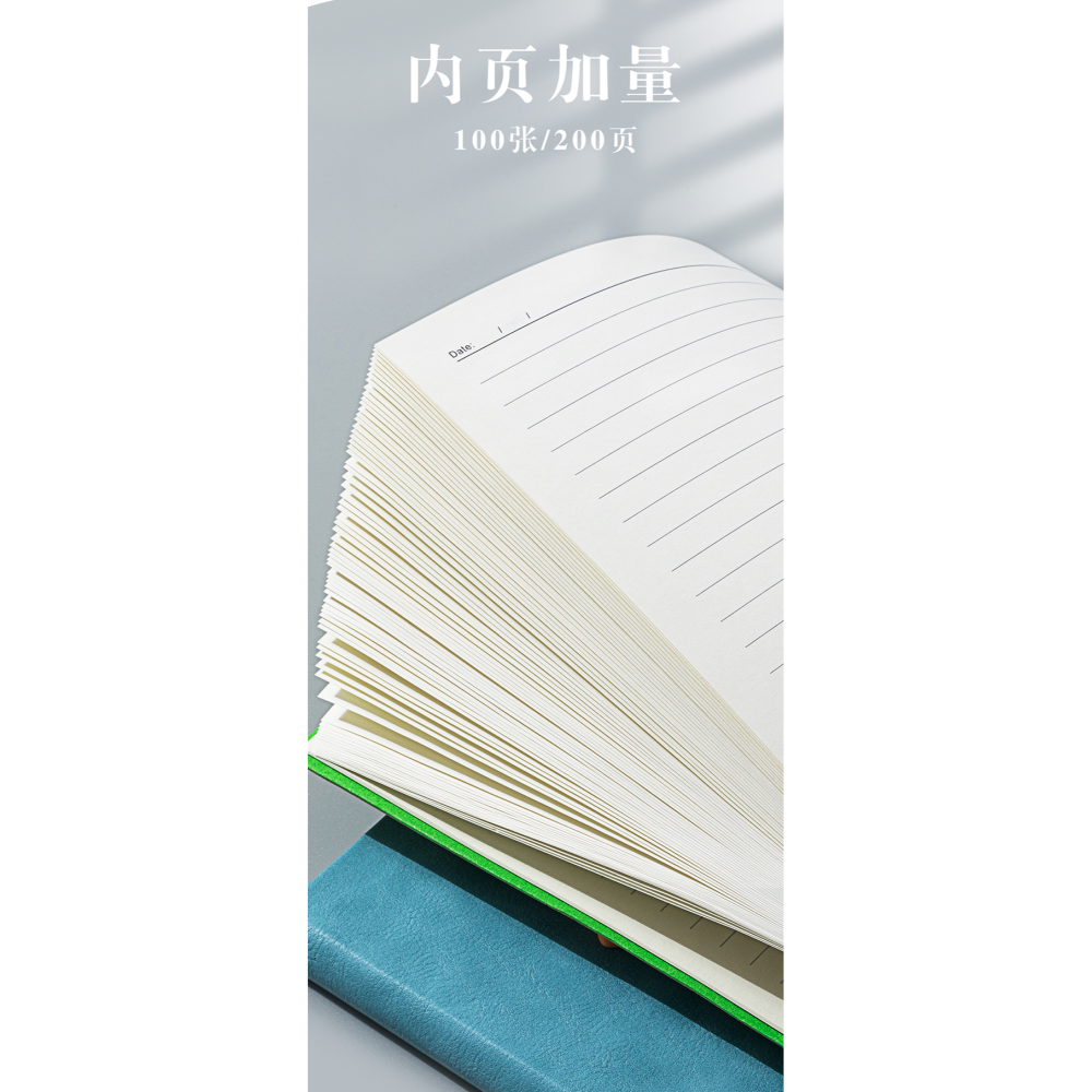 方形筆記本子高顏值大學生思維導圖考研學習自律打卡本中考高考讀書筆記本簡約空白繪畫本手帳本定製可印logo-細節圖8