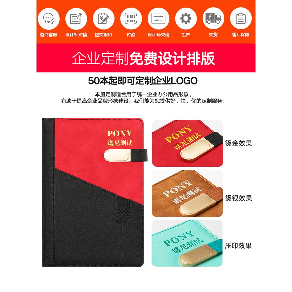 2022年日程本每日計劃自律打卡本加厚帶扣時間管理手冊簡約文藝精緻日歷本商務記錄本工作會議記事本筆記本子-細節圖5