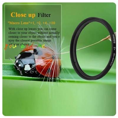 微距近攝鏡接環58mm近攝鏡2倍+58mm4倍+58mm10倍 ( 3個倍數鏡 )-細節圖3