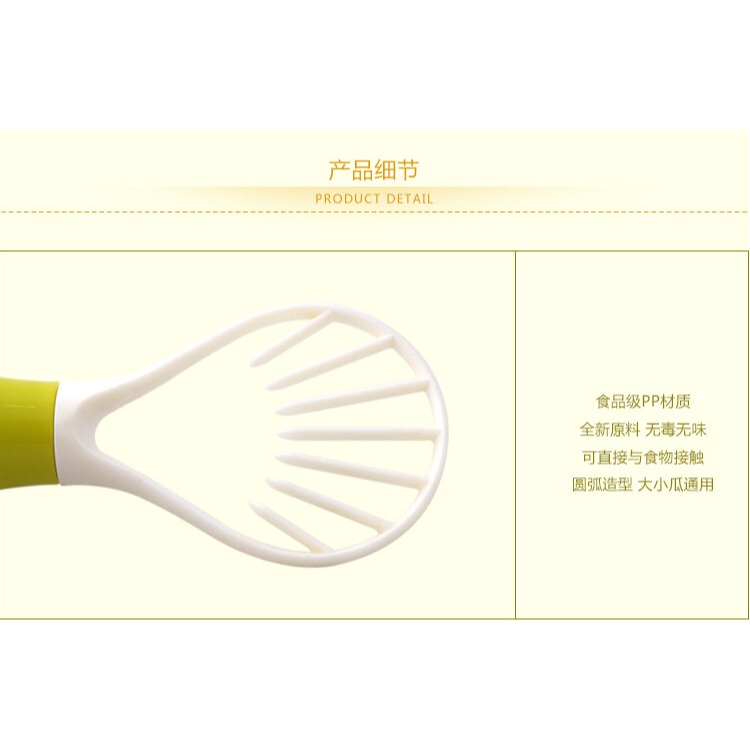水果分割器去籽器切條器 食用級塑料多功能瓜果挖瓤勺工具-細節圖3