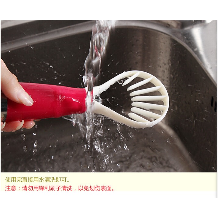 水果分割器去籽器切條器 食用級塑料多功能瓜果挖瓤勺工具-細節圖5