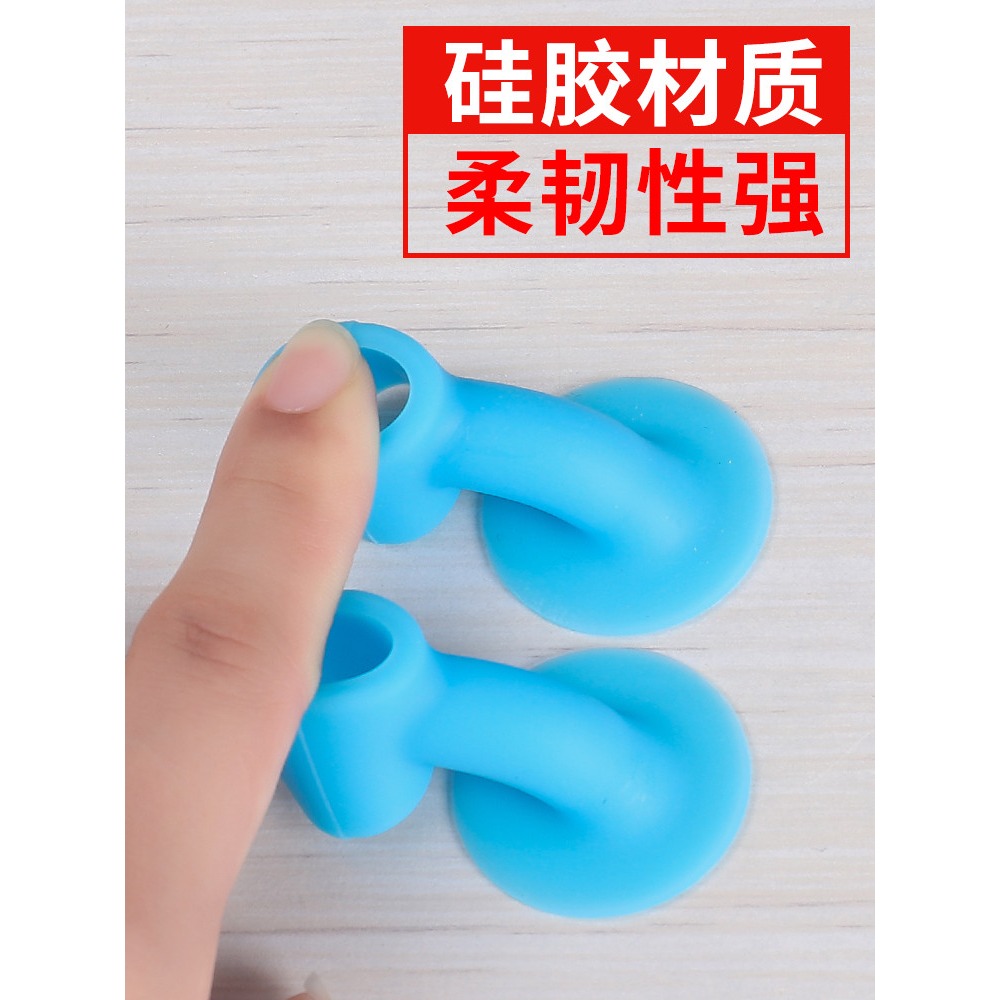 門吸免打孔門擋器衛生間門把手防撞墊塑料硅膠門碰廁所墻吸貼門阻-細節圖3