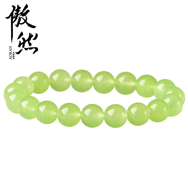 傲然葡萄色綠玉髓水晶手鏈 女款日韓飾品時尚百搭手串 小清新配飾-細節圖5