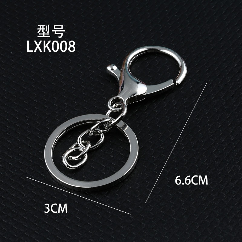 創意掛腰小扣螃蟹扣龍蝦扣狗釦彈弓扣飾品鑰匙扣DIY五金配件掛鉤-細節圖7