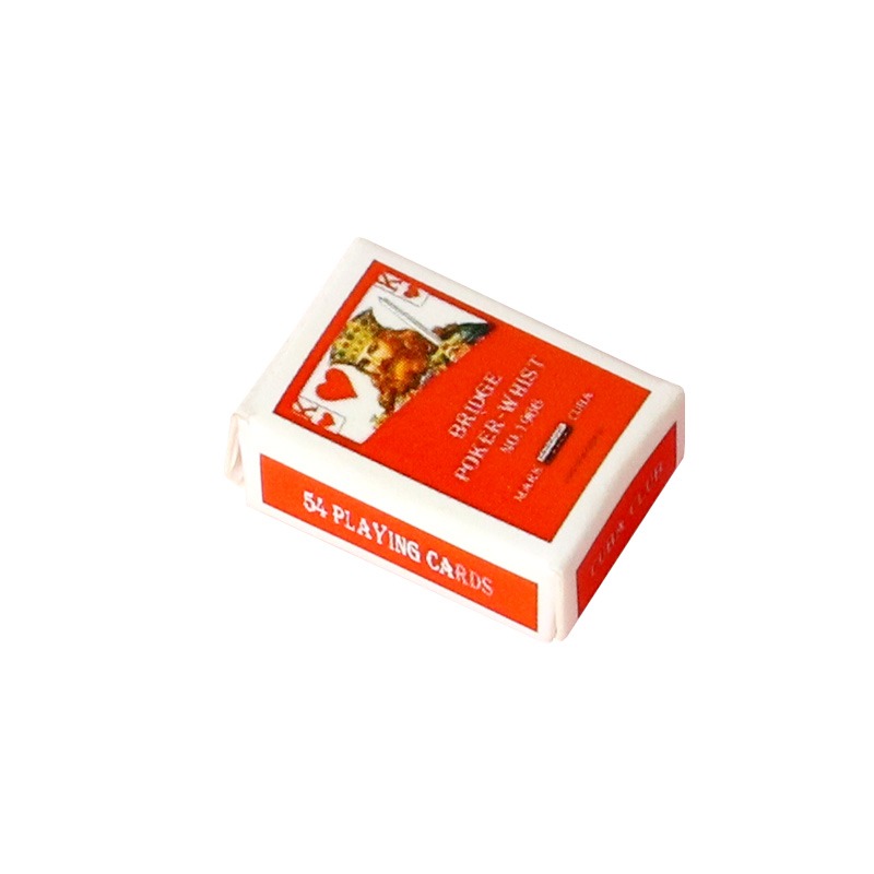 迷你mini撲克牌模型 食玩小玩具可愛創意的袖珍紙牌ob11娃屋擺件-細節圖10