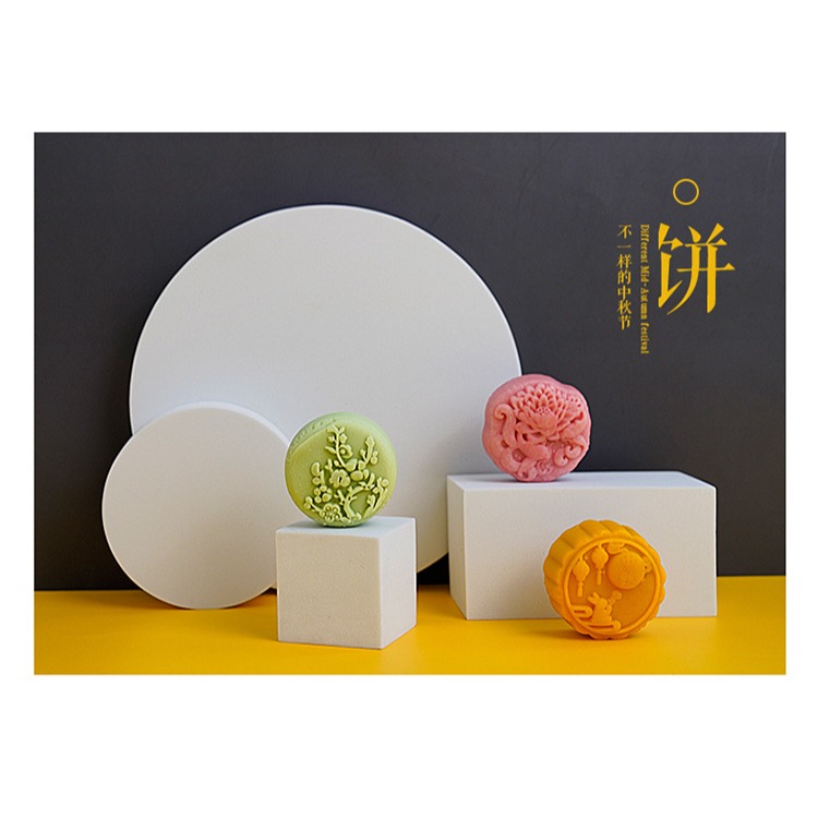 白色泡沫幾何體拍攝立體首飾拍照道具化妝品淘寶攝影小物品擺件-細節圖6
