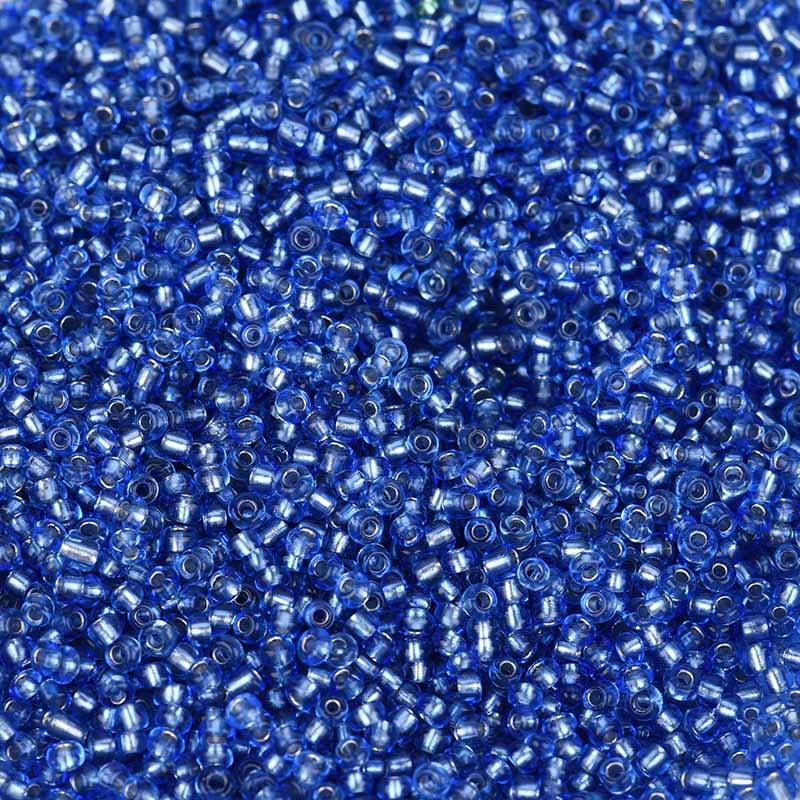DIY配件 串珠配件 灌銀米珠2MM十字繡小米珠 diy散珠手工製作材料-細節圖3