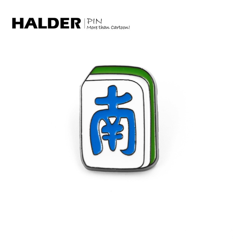 過年飾品麻將胸針徽章勛章中發白板別針創意禮物周邊-細節圖4