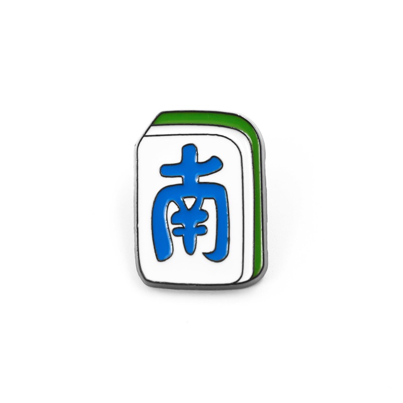過年飾品麻將胸針徽章勛章中發白板別針創意禮物周邊-細節圖8
