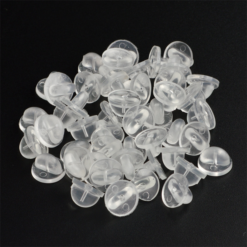 通用型徽章胸針扣 DIY配件 備用扣 金屬 橡膠蝴蝶扣 領針 底座扣-細節圖2
