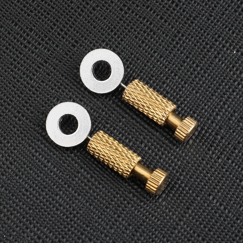 皮革定位針 手工皮革工具DIY 縫線拉鏈固定針 二代加硬金色-細節圖10