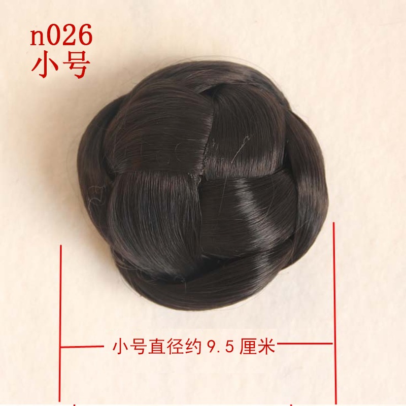 古裝假發古代造型頭飾影樓新娘發髻假發秀禾兒童頭後區仙女大發包-細節圖4
